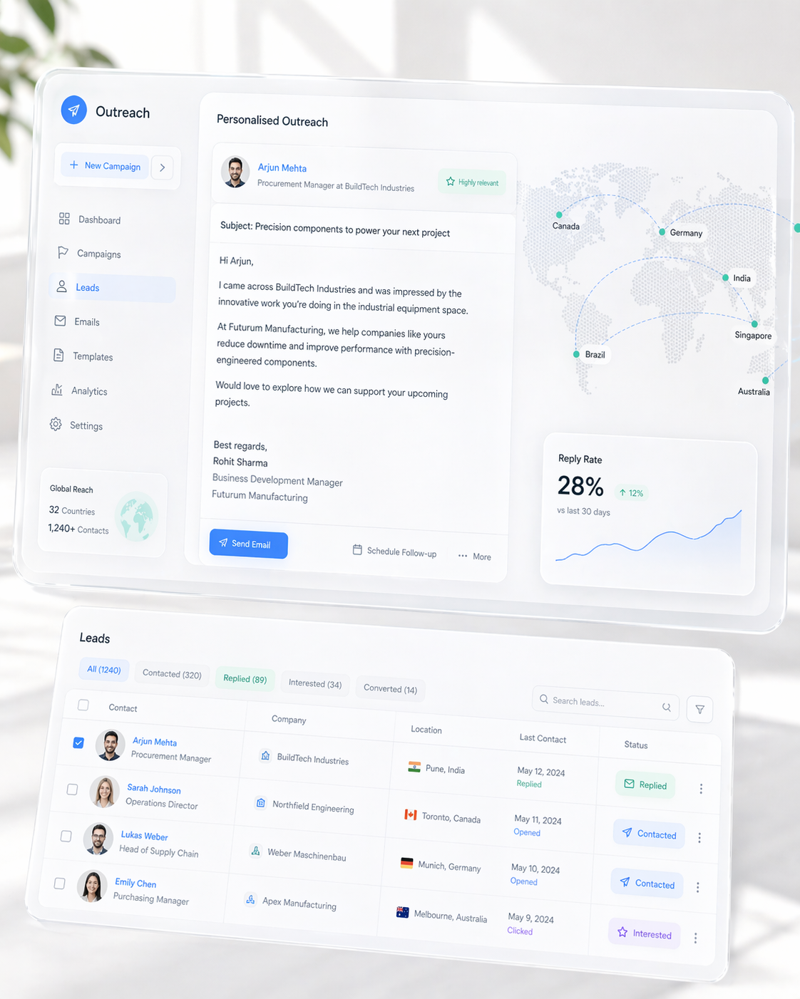 Automated Cold Outreach to New B2B Buyers